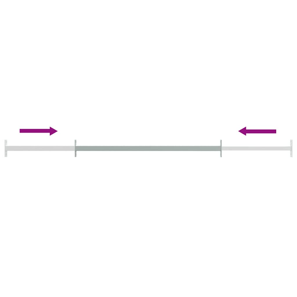 Barre di Sicurezza per Finestra Regolabili 3 pz 710-1200 mm 144516