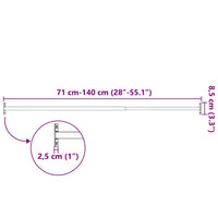Barre di Sicurezza per Finestra Regolabili 3 pz 710-1200 mm 144516