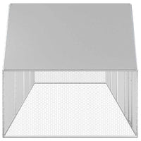 Pollaio 8x2x2 m in Acciaio Zincato 144558