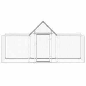 Pollaio 3x1x1,5 m in Acciaio Zincato 144559