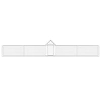 Pollaio 9x1x1,5 m in Acciaio Zincato 144561