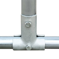 Pollaio 9 x 1 x 1,5 m tetto impermeabile in acciaio zincato 02_0001721