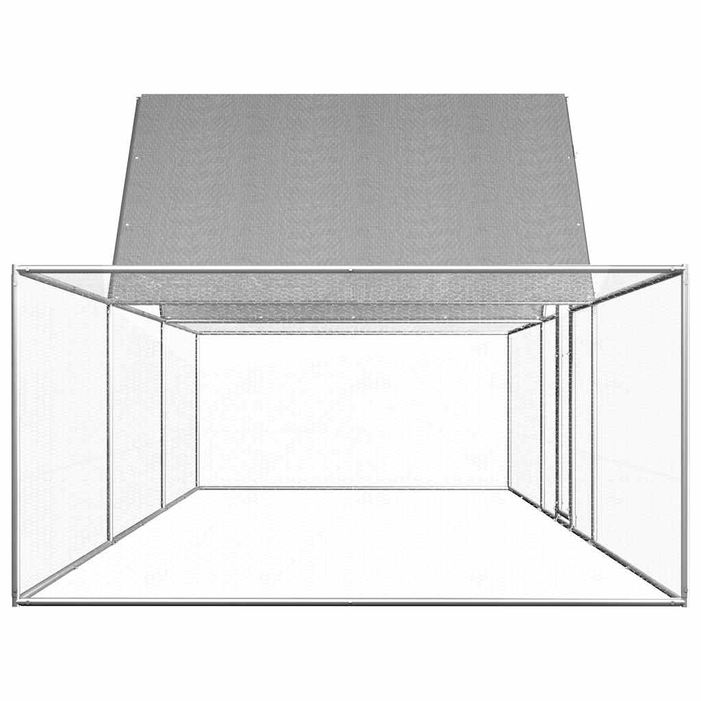 Pollaio 6x2x2 m in Acciaio Zincato cod mxl 51932