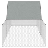 Pollaio 6x2x2 m in Acciaio Zincato 144562