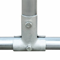 Pollaio 6 x 2 x 2 m con tetto in acciaio zincato resistente all'acqua 02_0001719