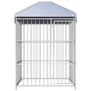 Canile da Esterno con Tetto 150x150x200 cm 144619