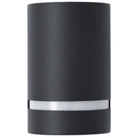 Lampade da Parete da Esterno 2 pz 35 W Nere Semicircolari 45648