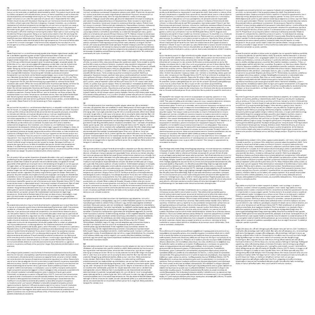 Lampade da Parete da Esterno a LED 6 pz 2 W Argento Rotonde 45655