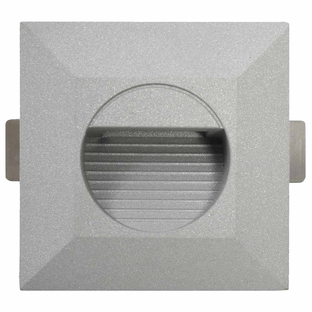 Lampade da Parete da Esterno a LED 6 pz 5 W Argento Quadrate cod mxl 59126