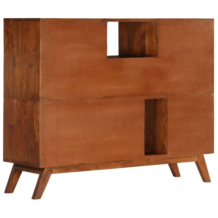 Credenza 115x35x86 cm Legno Massello di Acacia 247938