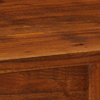 Credenza-Buffet-Armadio da cucina 115x35x86 cm Legno Massello di Acacia