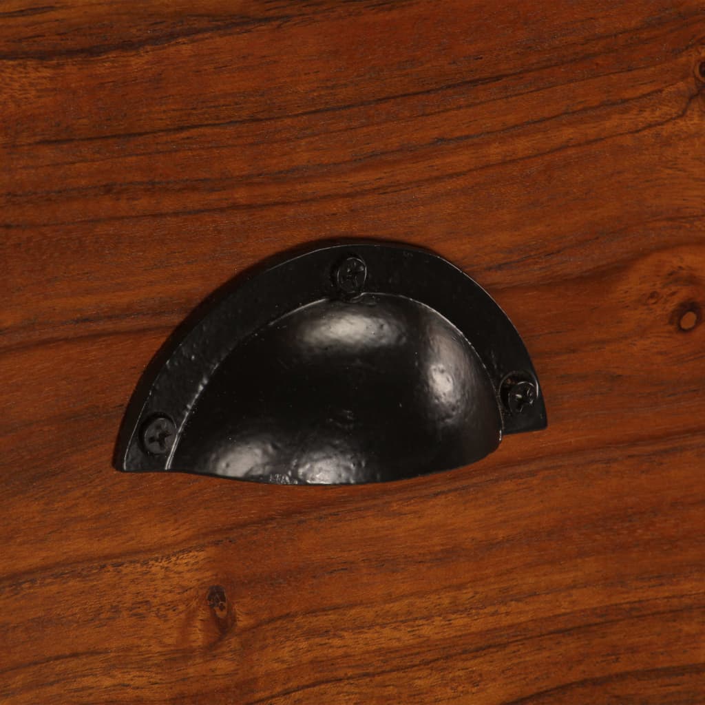 Credenza 115x35x86 cm Legno Massello di Acacia 247938