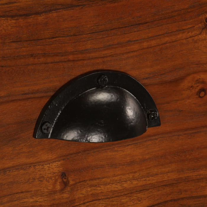 Credenza 115x35x86 cm Legno Massello di Acacia 247938