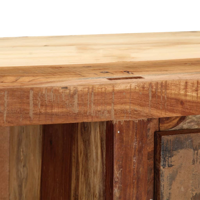 Mobile Porta TV 100x30x33 cm in Legno Massello di Recupero 247955