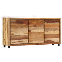 Credenza 160x38x79 cm in Legno Massello di Recupero 247957