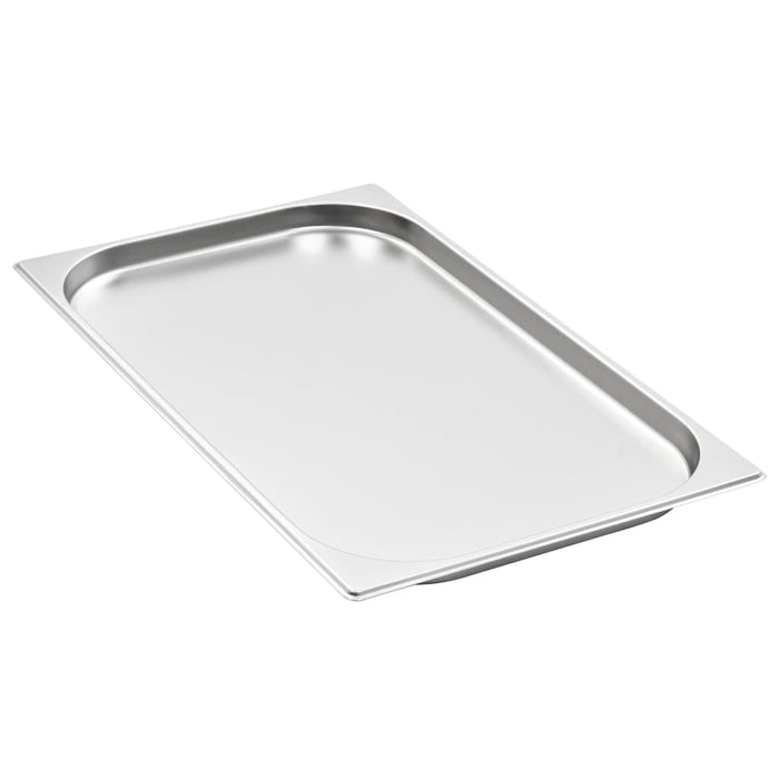 Contenitori Gastronorm 4 pz GN 1/1 20 mm in Acciaio Inox 50878