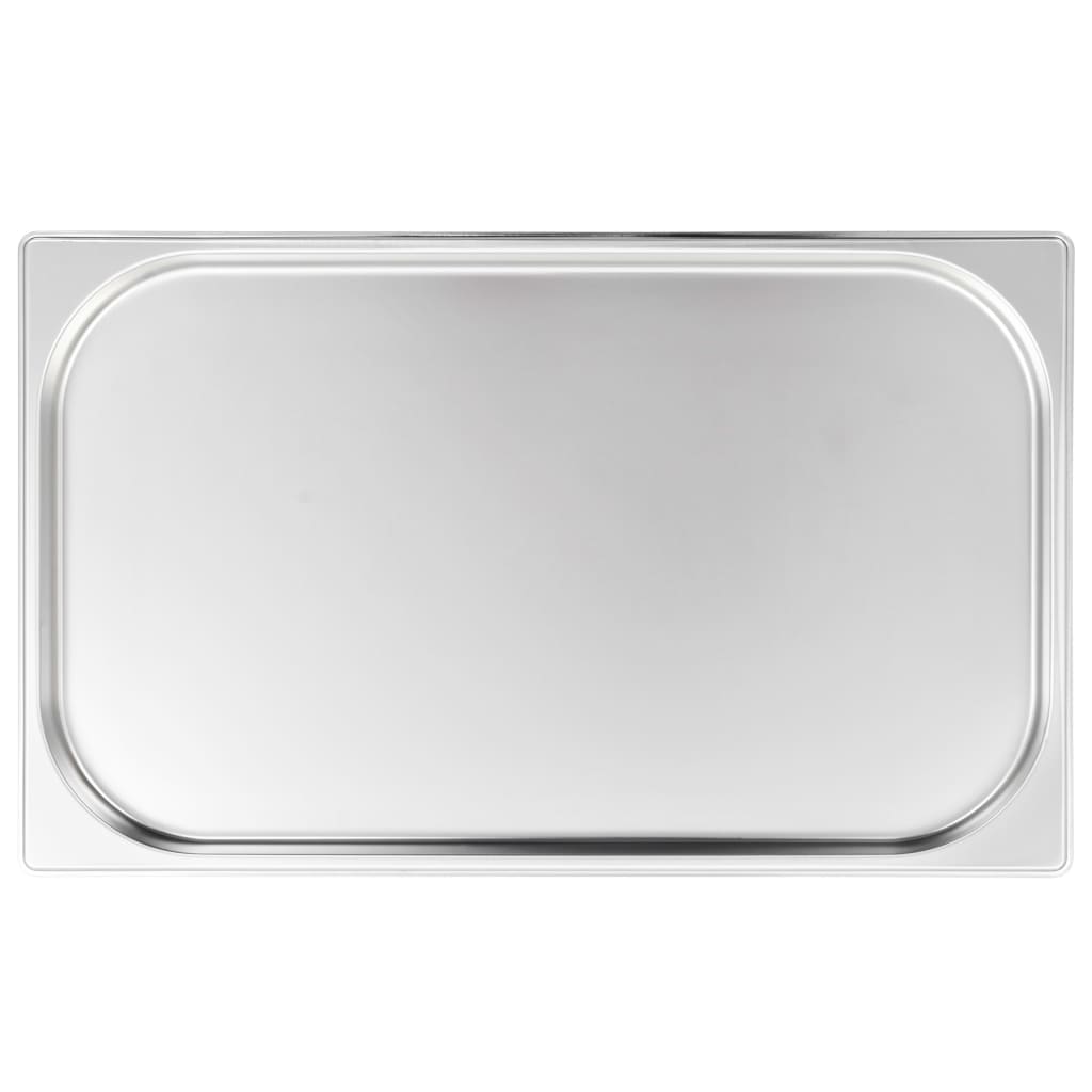 Contenitori Gastronorm 4 pz GN 1/1 20 mm in Acciaio Inox 50878