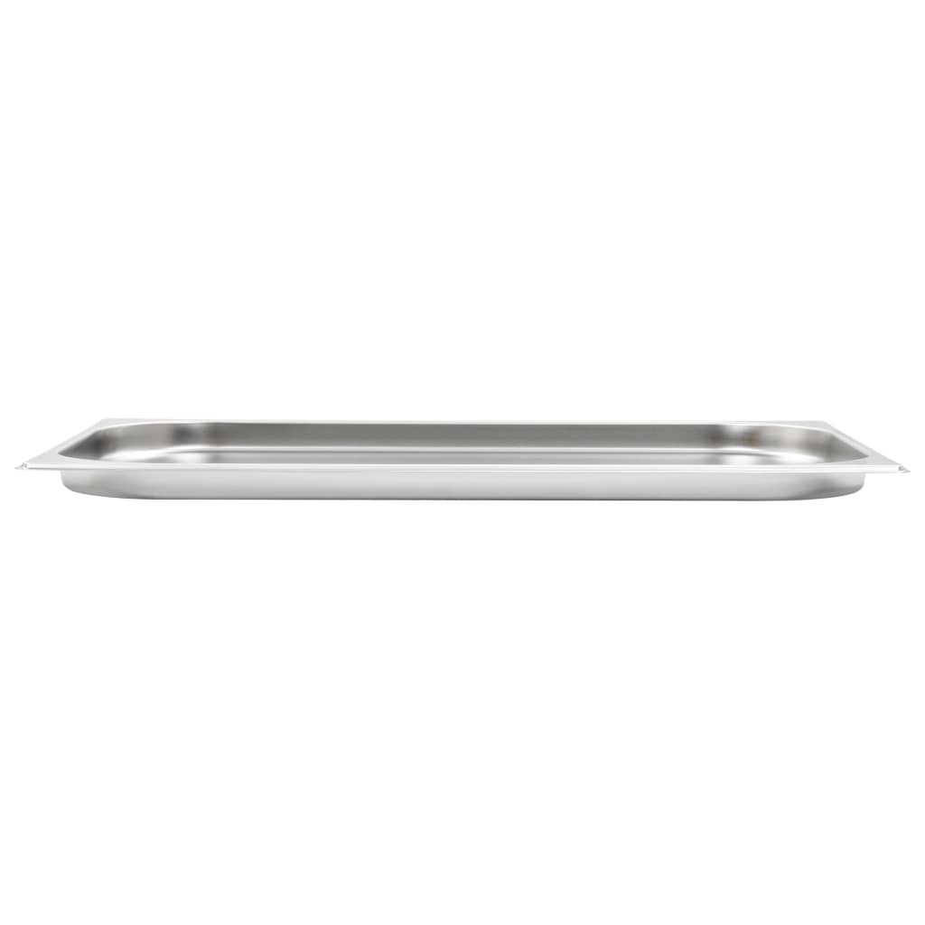 Contenitori Gastronorm 4 pz GN 1/1 20 mm in Acciaio Inox 50878