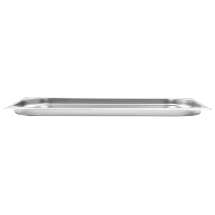 Contenitori Gastronorm 4 pz GN 1/1 20 mm in Acciaio Inox 50878