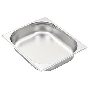 Contenitori Gastronorm 4 pz GN 1/2 65 mm in Acciaio Inox 50887