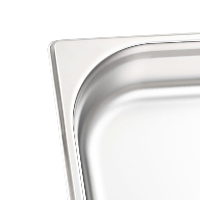 Contenitori Gastronorm 4 pz GN 1/2 65 mm in Acciaio Inox  cod mxl 59183
