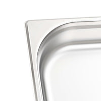 Contenitori Gastronorm 4 pz GN 1/2 65 mm in Acciaio Inox 50887