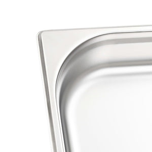 Contenitori Gastronorm 4 pz GN 1/2 65 mm in Acciaio Inox 50887