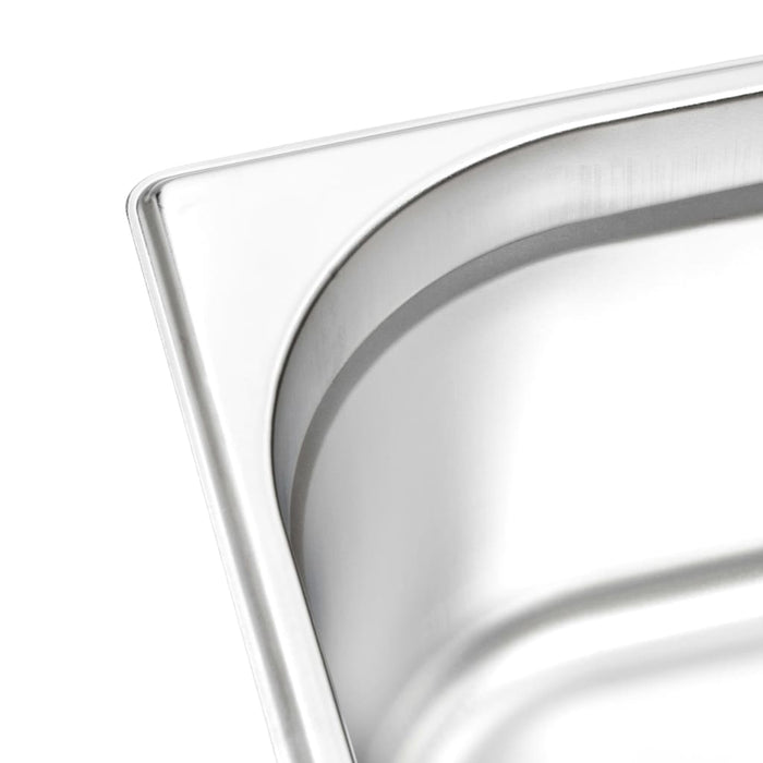 Contenitori Gastronorm 2 pz GN 1/2 150 mm in Acciaio Inox 50889