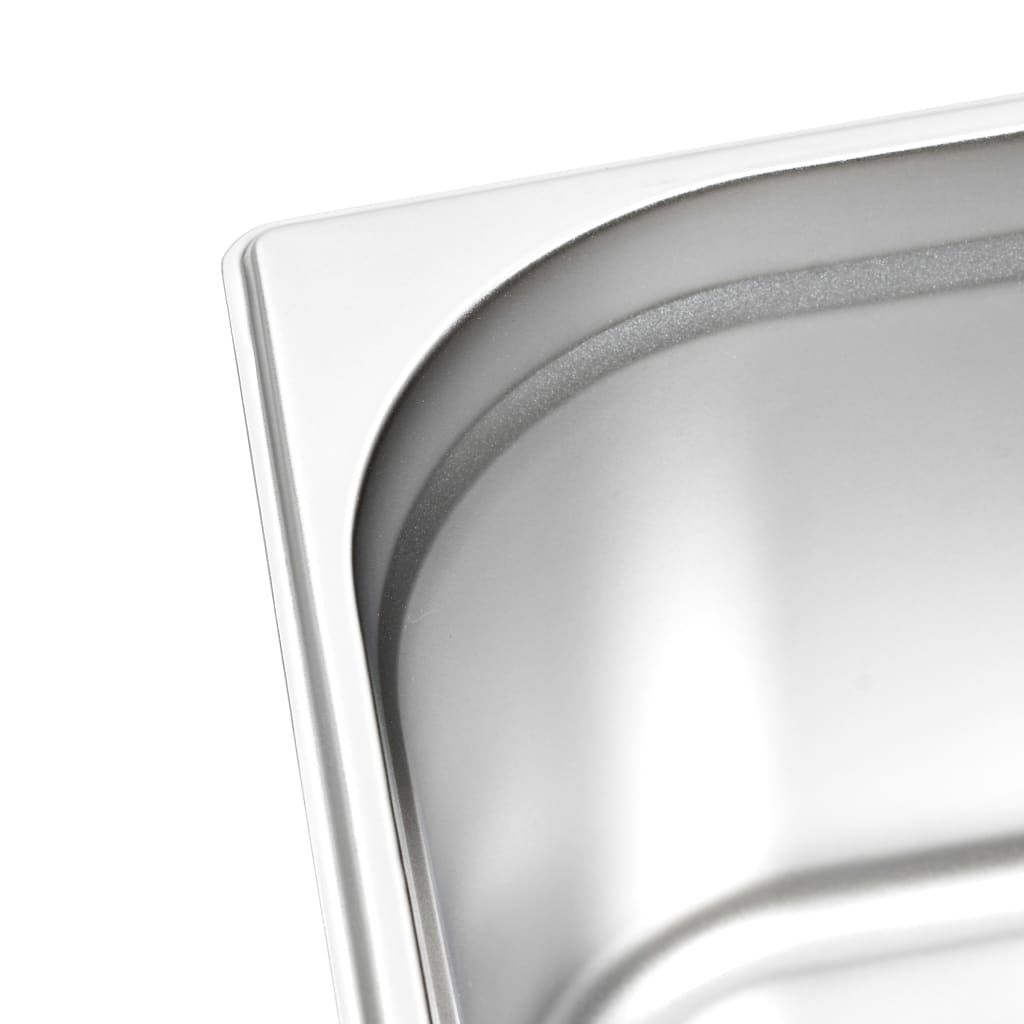 Contenitori Gastronorm 2 pz GN 1/2 200 mm in Acciaio Inox 50890