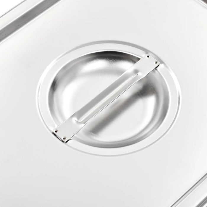 Coperchi per Teglie GN 1/2 2 pz in Acciaio Inox 50891