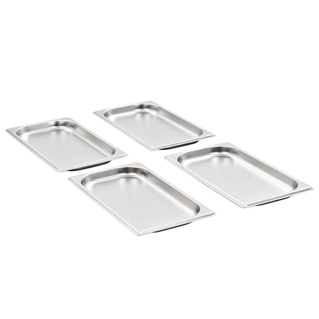 Contenitori Gastronorm 12 pz GN 1/3 20 mm in Acciaio Inox 50892