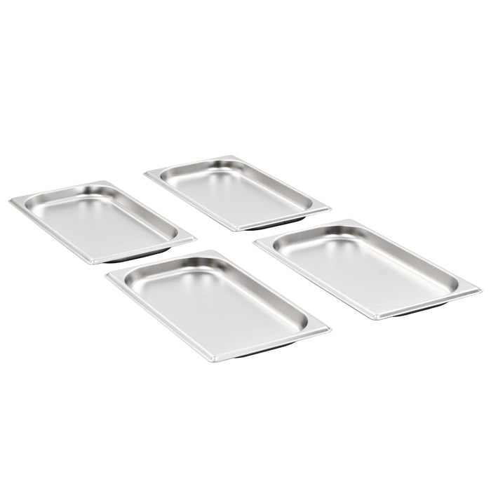 Contenitori Gastronorm 12 pz GN 1/3 20 mm in Acciaio Inox 50892