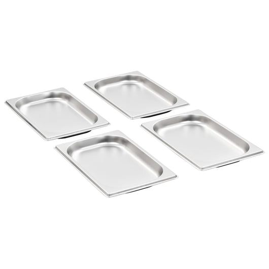 Contenitori Gastronorm 12 pz GN 1/4 20 mm in Acciaio Inox cod mxl 78570