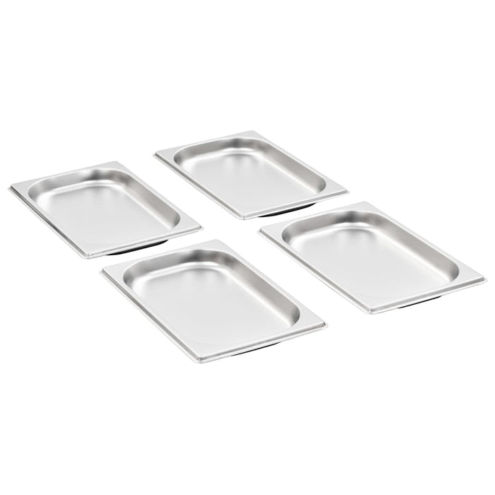 Contenitori Gastronorm 12 pz GN 1/4 20 mm in Acciaio Inox cod mxl 78570