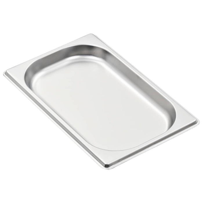 Contenitori Gastronorm 12 pz GN 1/4 20 mm in Acciaio Inox 50899