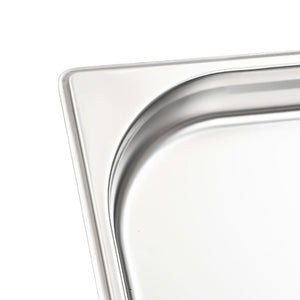 Contenitori Gastronorm 12 pz GN 1/4 20 mm in Acciaio Inox cod mxl 78570