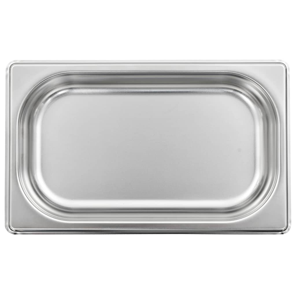 Contenitori Gastronorm 12 pz GN 1/4 40 mm in Acciaio Inox 50900