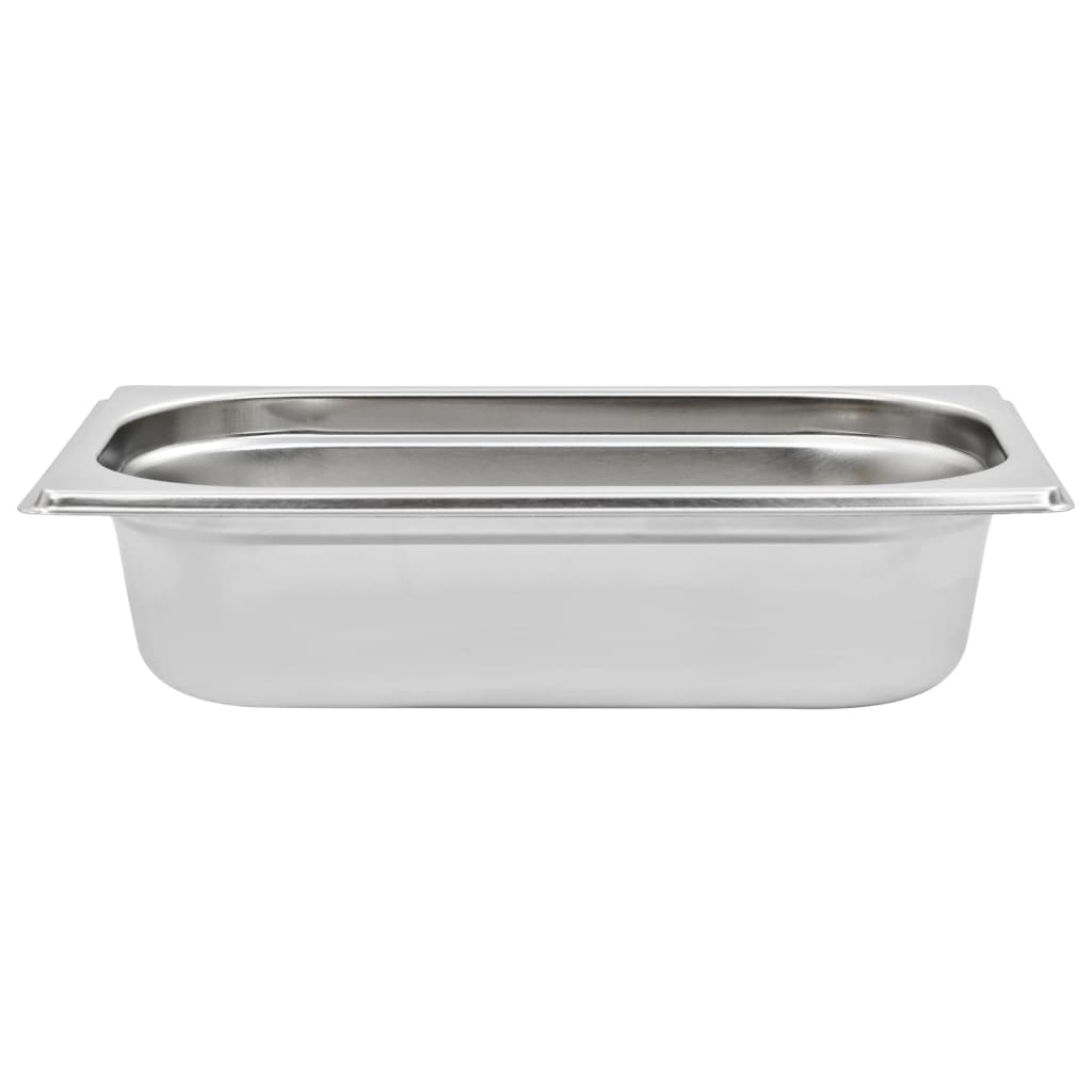 Contenitori Gastronorm 8 pz GN 1/4 65 mm in Acciaio Inox 50901
