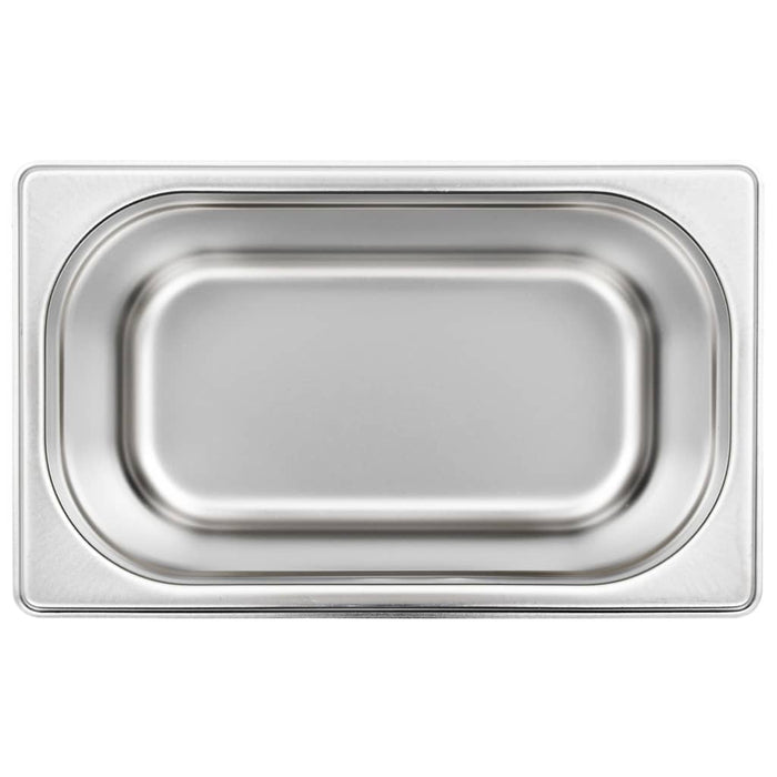 Contenitori Gastronorm 4 pz GN 1/4 150 mm in Acciaio Inox  cod mxl 77516