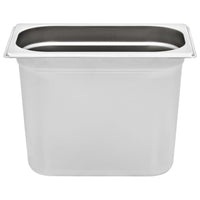 Contenitori Gastronorm 4 pz GN 1/4 200 mm in Acciaio Inox 50904