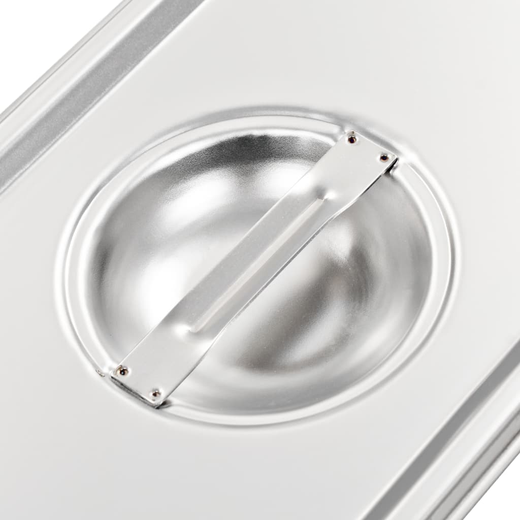Coperchi per Teglie GN 1/4 4 pz in Acciaio Inox 50905