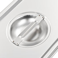 Coperchi per Teglie GN 1/4 4 pz in Acciaio Inox 50905