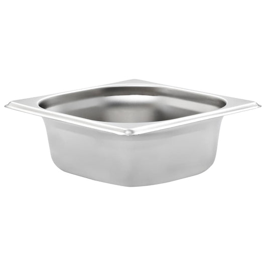 Contenitori Gastronorm 12 pz GN 1/6 65 mm in Acciaio Inox 50906
