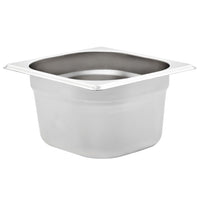 Contenitori Gastronorm 12 pz GN 1/6 100 mm in Acciaio Inox  cod mxl 78002