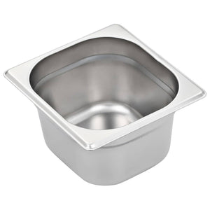 Contenitori Gastronorm 12 pz GN 1/6 100 mm in Acciaio Inox 50907