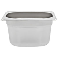 Contenitori Gastronorm 12 pz GN 1/6 100 mm in Acciaio Inox  cod mxl 78002