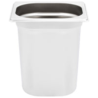 vidaXL Contenitori Gastronorm 8 pz GN 1/6 200 mm in Acciaio Inox