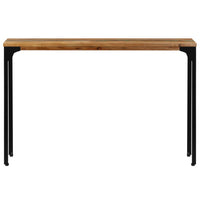 Tavolo Consolle 120x35x76 cm Legno Massello di Recupero 247323