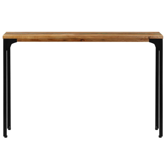 Tavolo Consolle 120x35x76 cm Legno Massello di Recupero 247323