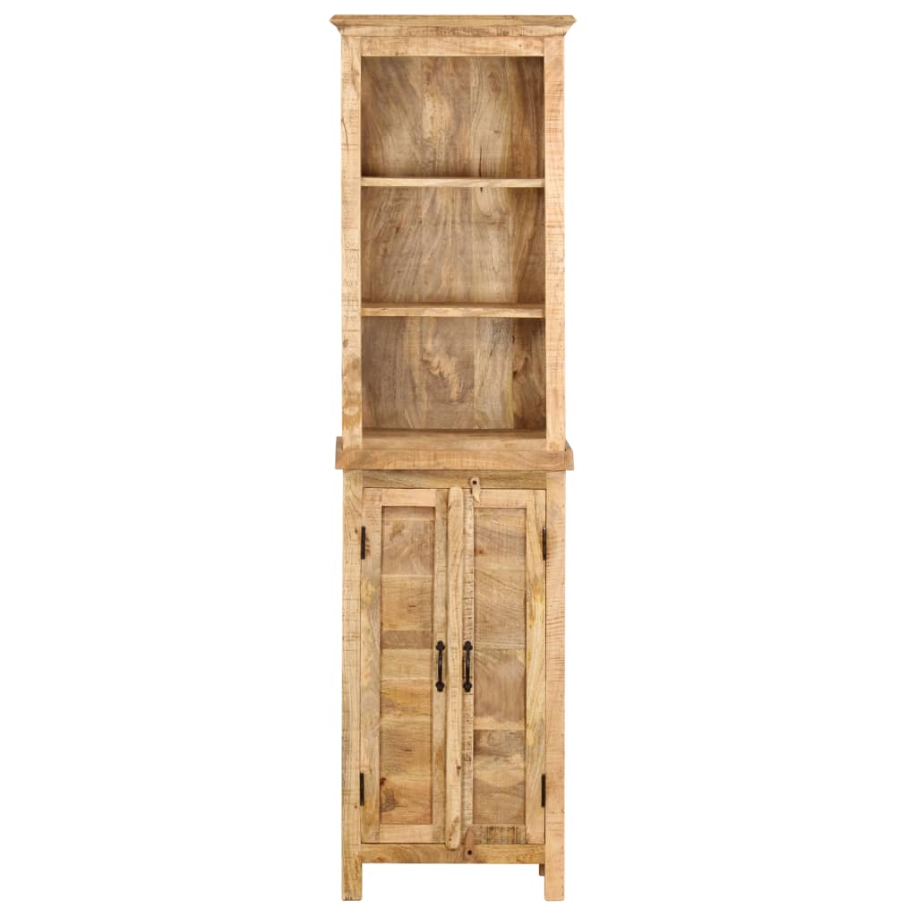 Libreria 50x30x180 cm in Legno Massello di Mango 247329